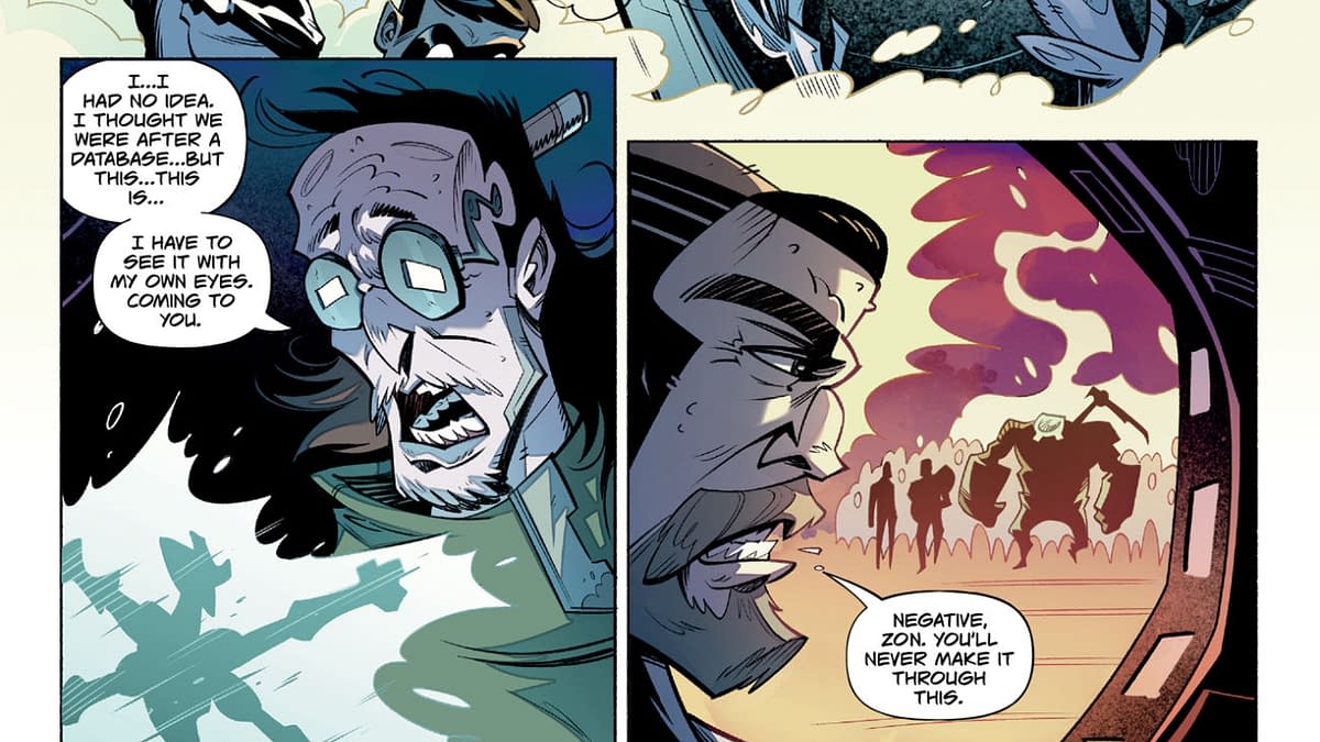 Interior preview page from ARCBOUND #6 RYAN SMALLMAN COVER
