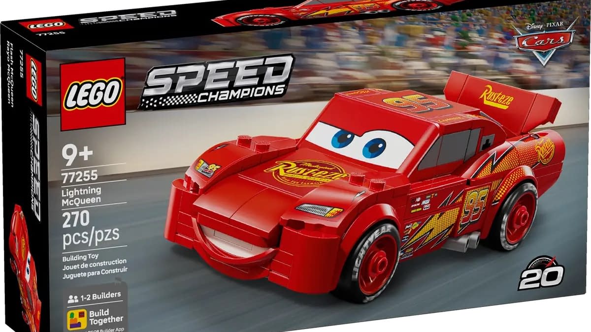 LEGO Races Into First with New Speed Champions Lightning McQueen