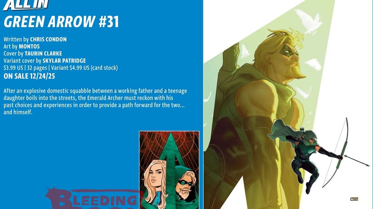 DC Comics Cancels Green Arrow With #31 In December