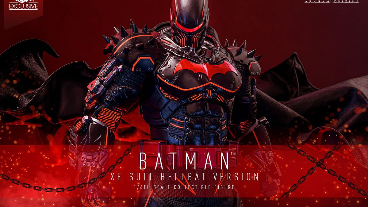 Hot Toys Debuts New Batman: Arkham Origins 1/6 XE Suit Hellbat Figure
