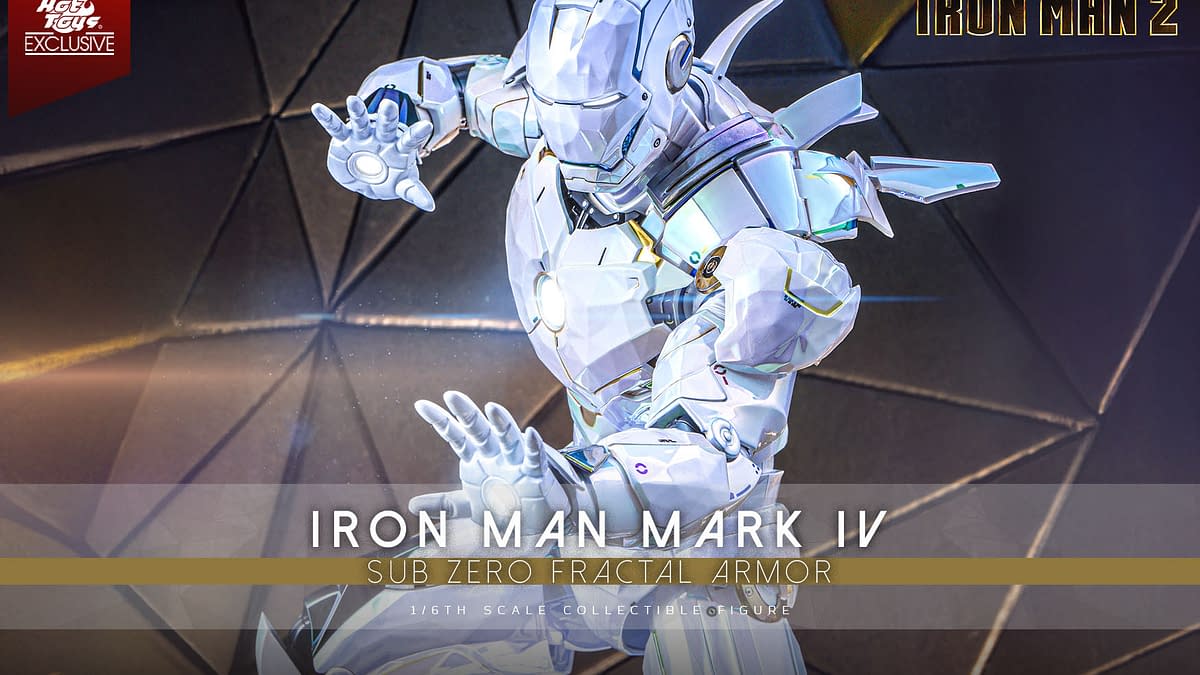 Hot Toys Reveals Limited Edition 1/6 Iron Man Sub-Zero Fractal Armor 