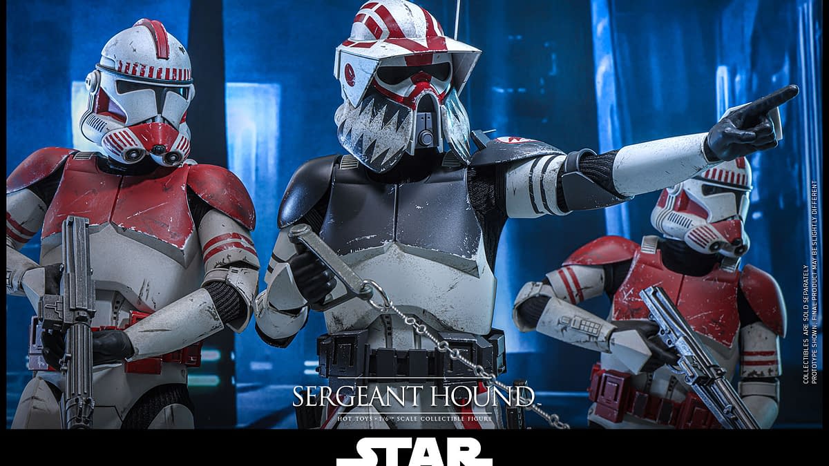 Star Wars: The Clone Wars Sergeant Hound 1/6 Hot Toys Revealed