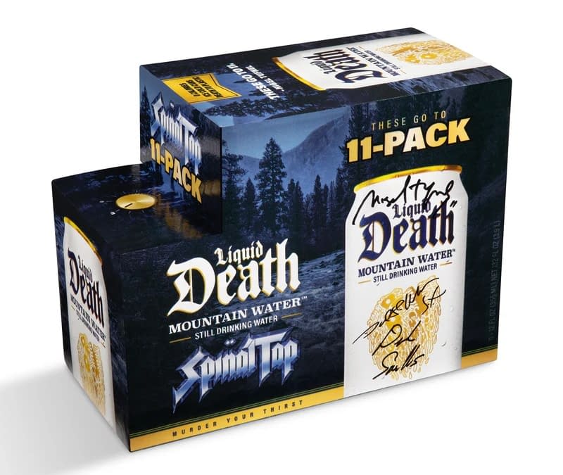 Liquid Death's Latest Partnership With Spinal Tap Goes To 11