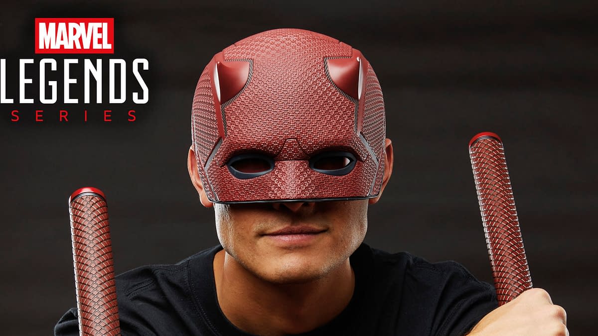 Become Daredevil with Hasbro’s New Replica Mask & Billy Club Set 