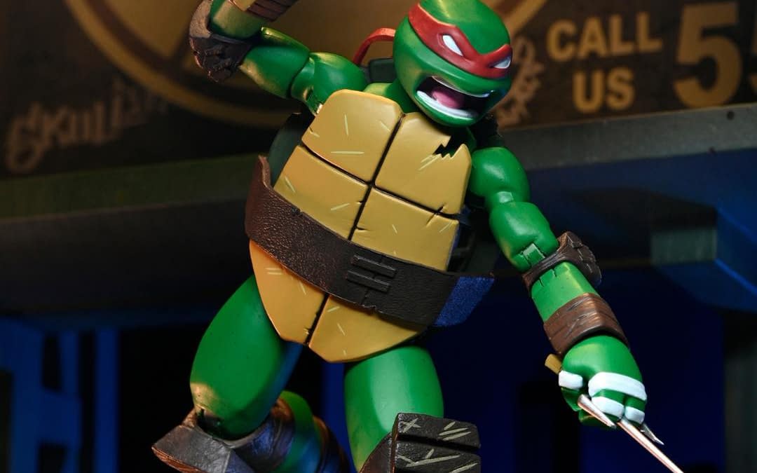 New 2012 Teenage Mutant Ninja Turtles Raphael Debuts at NECA 