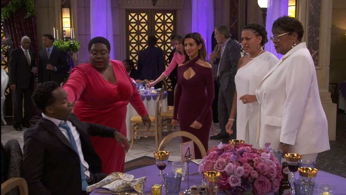 Night Court: Indira Wilson Reflects on Warfield/Roz’s LGBTQ+ Wedding
