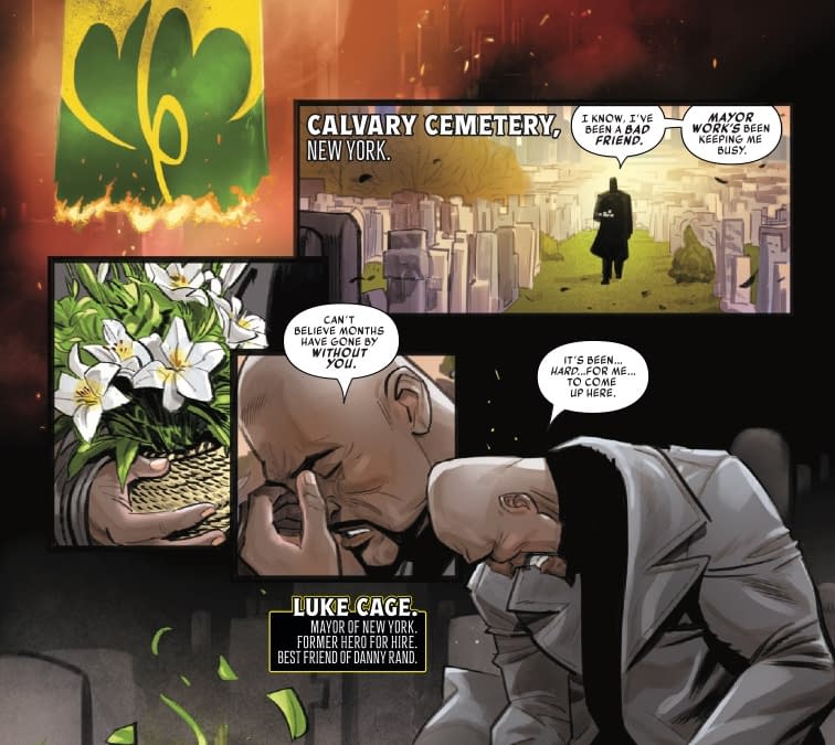 Interior preview page from UNDEAD IRON FIST #1 WHILCE PORTACIO COVER
