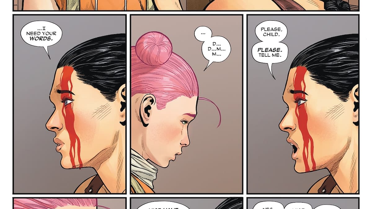 Interior preview page from Wonder Woman #25