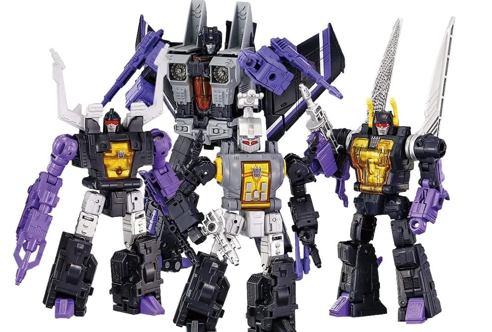 Transformers Takara Tomy Dramatic Capture Series Decepticons Revealed