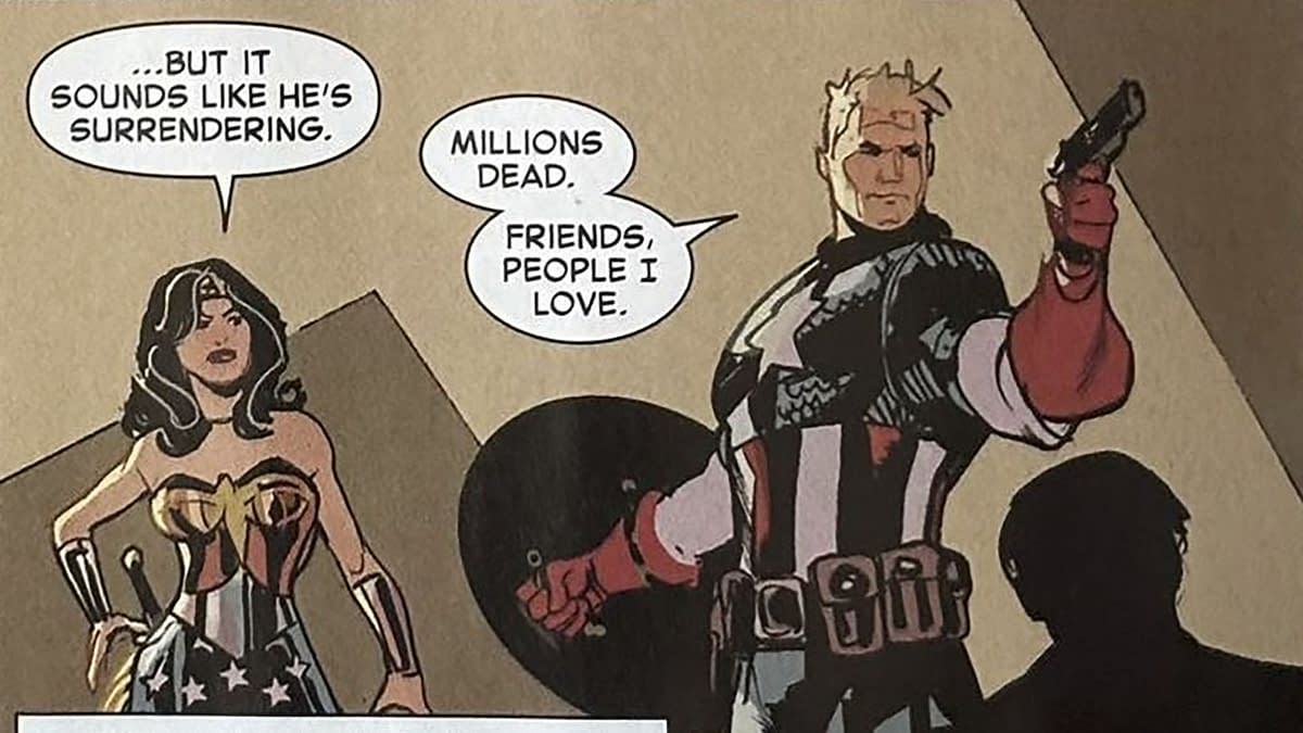 Captain America and Wonder Woman by Chip Zdarsky and Terry Dodson