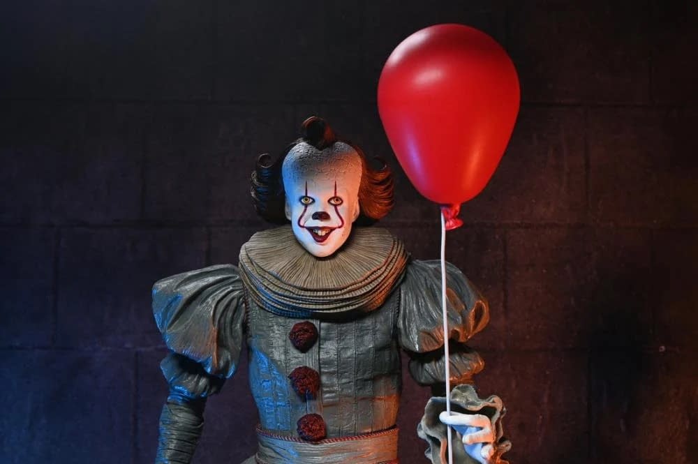 NECA Debuts New IT: Welcome to Derry 1/4 Scale Pennywise Figure