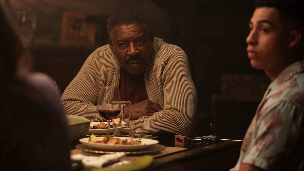 Boston Blue: Hudson on L.A.'s Finest Reunion, Martin-Green &#038; Wahlberg