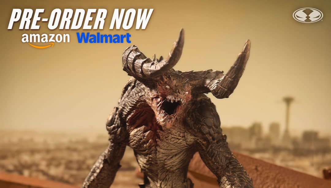 McFarlane Toys Debuts New 6” Fallout Season 2 Deathclaw Statue