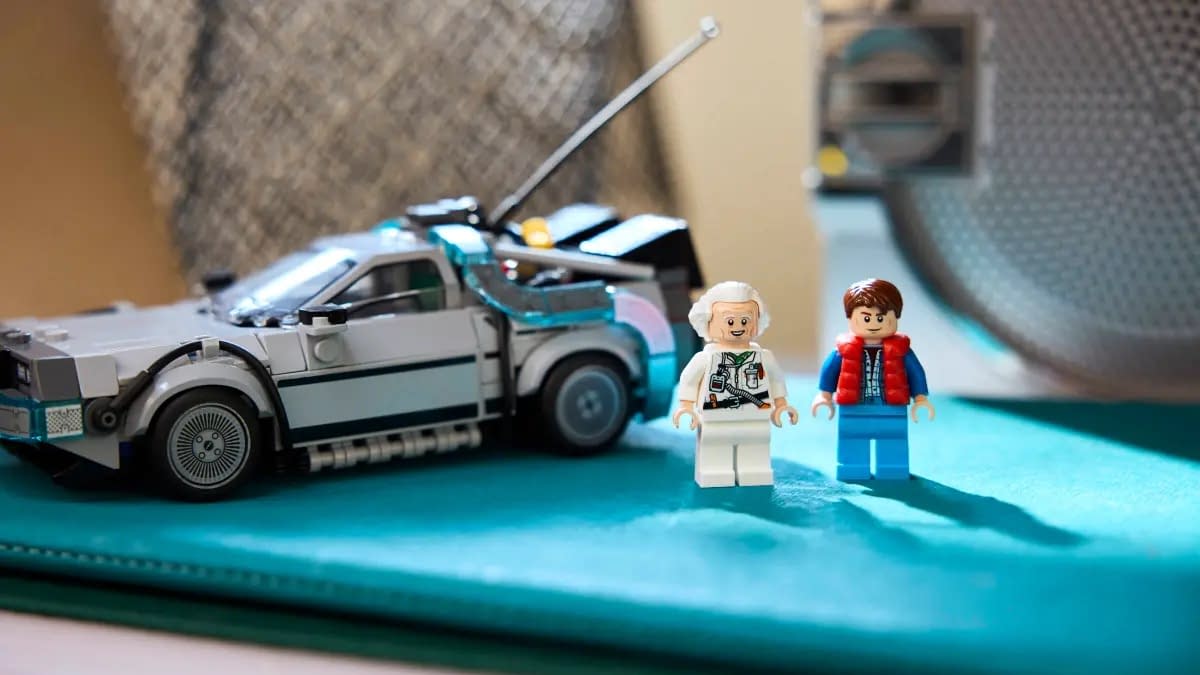 LEGO Reveals New Speed Champions Back to the Future DeLorean
