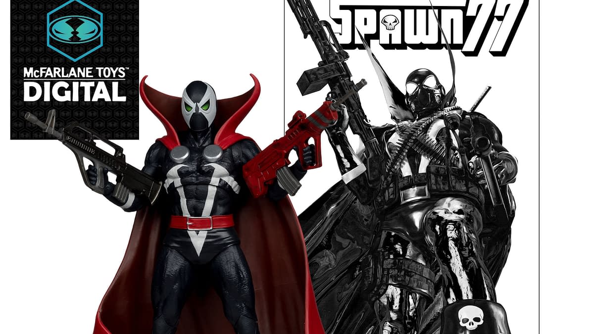Exclusive Black and Red Spawn 77 Figure Announced by McFarlane Toys