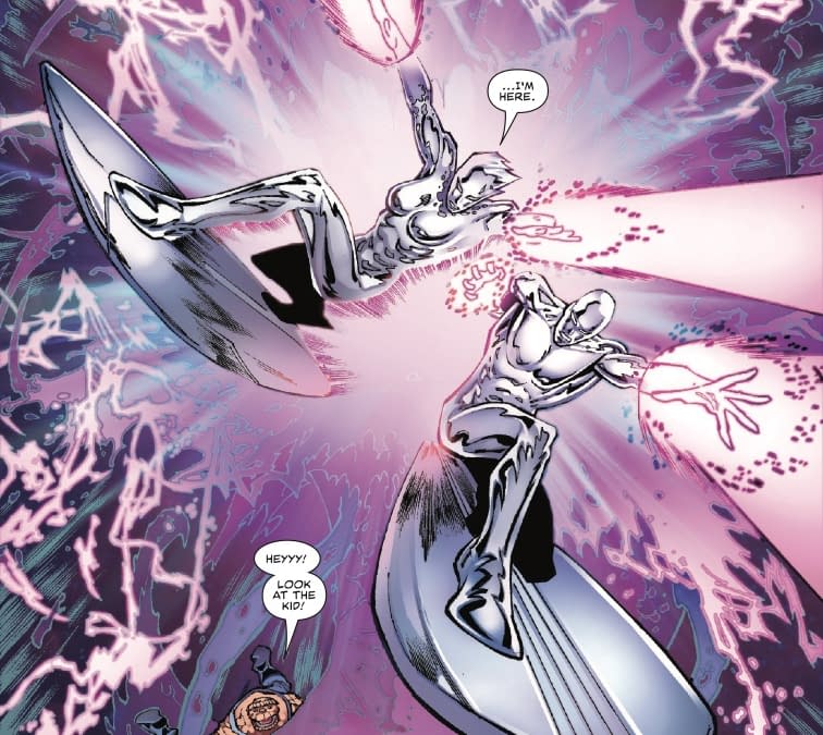 Interior preview page from DEATH OF THE SILVER SURFER #5 DIKE RUAN COVER