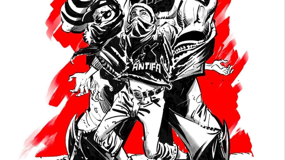 Now Chuck Dixon Makes Batman An Agent of ICE Fighting Antifa