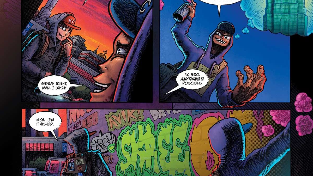 Interior preview page from GODZILLA VS. AMERICA: KANSAS CITY FREDDIE E. WILLIAMS II COVER