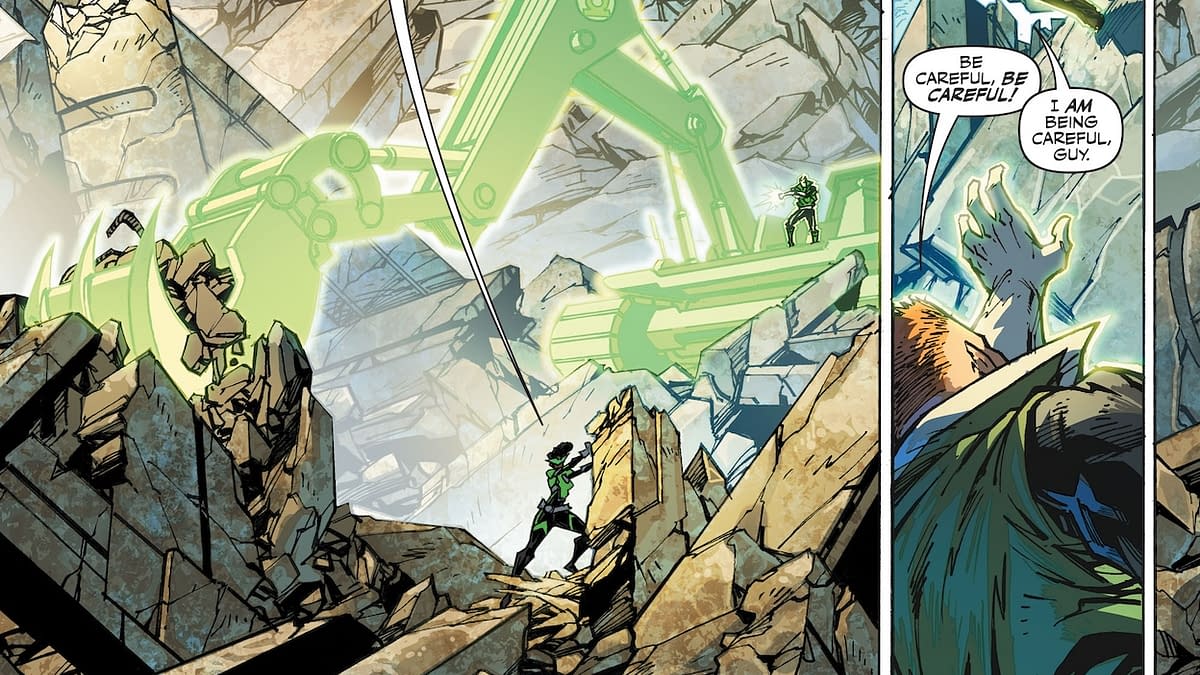 Interior preview page from Green Lantern #28