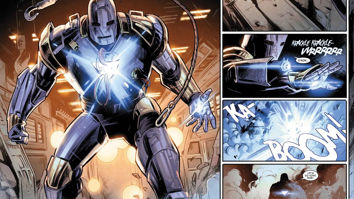 Iron Man #1 by Joshua Williamson & Carmen Carnero For 2026