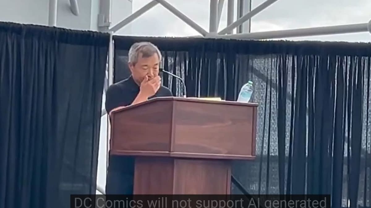 "DC Comics Will Not Support AI Generated Storytelling Or Art"- Jim Lee