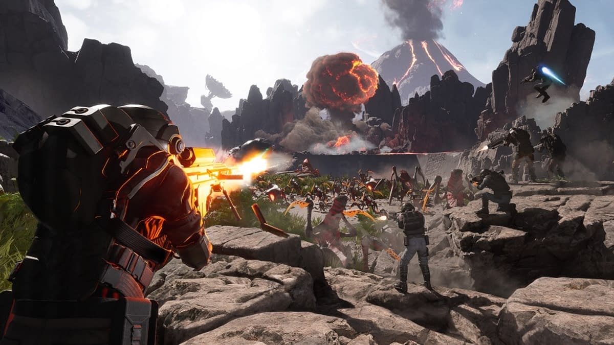 Starship Troopers: Extermination Releases Echoes of Sparta Update