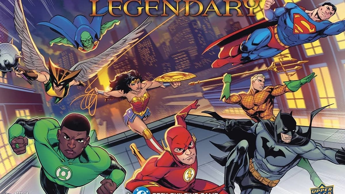 Upper Deck Announces Legendary: A DC Deck-Building Game
