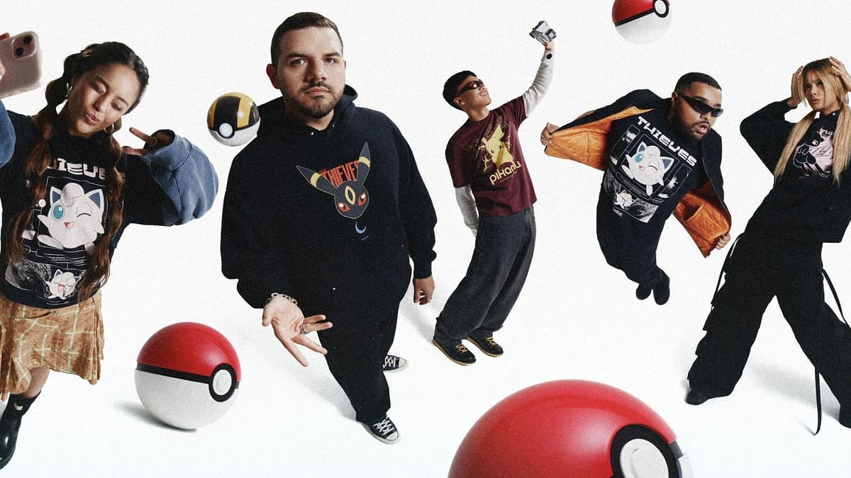 Pokémon and 100 Thieves Partner Up for Apparel Featuring Fan Faves