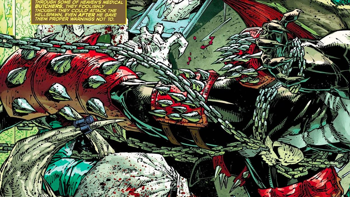 Interior preview page from Spawn #370