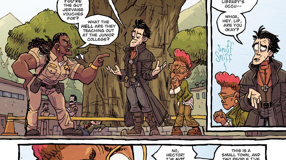 Interior preview page from Hector Plasm: Hunt the Bigfoot #2