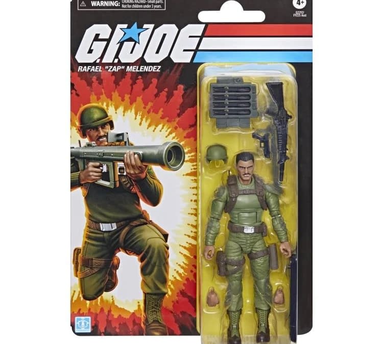 Hasbro Debuts G.I. Joe Classified Series Rafael “Zap” Melendez