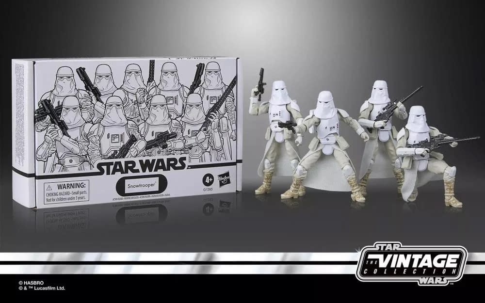 Embrace the Cold as Hasbro Reissues the Star Wars Snowtrooper 4-Pack
