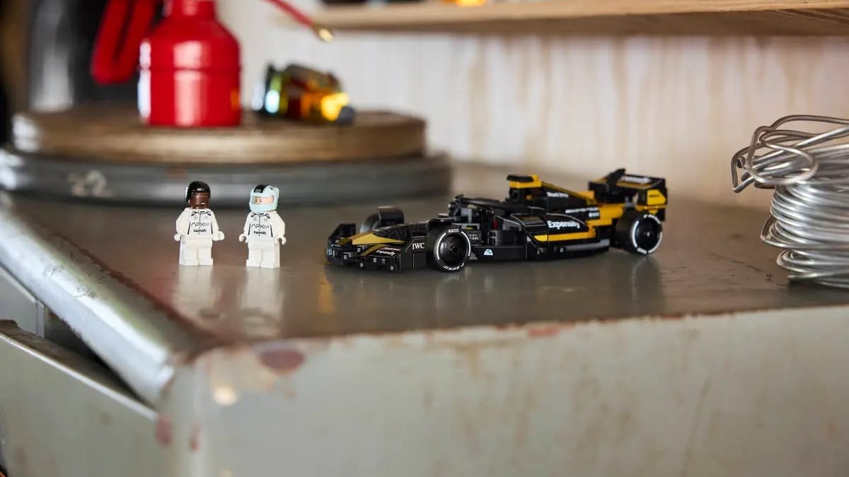 Brad Pitt Comes to LEGO with New Speed Champions F1 The Movie Set