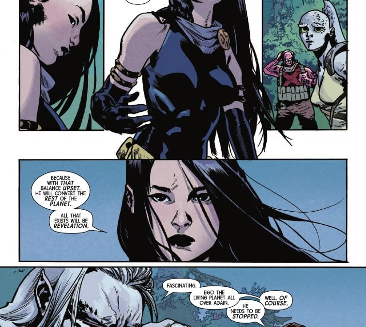 Interior preview page from AMAZING X-MEN #3 MAHMUD ASRAR COVER