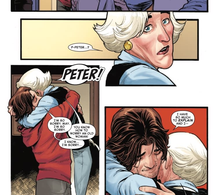 Interior preview page from AMAZING SPIDER-MAN #15 PEPE LARRAZ COVER