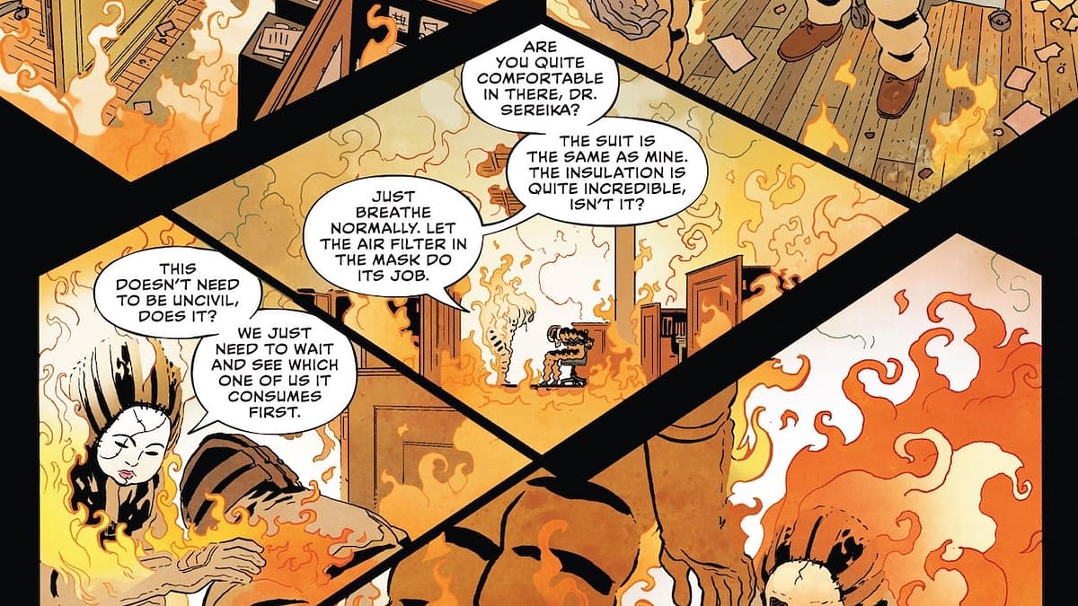 Interior preview page from Batman: Dark Patterns #12