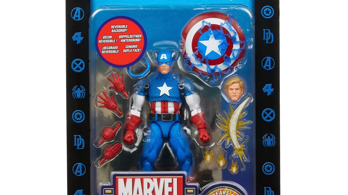 Captain America Marvel Legends 20th Anniversary Reissue Revealed