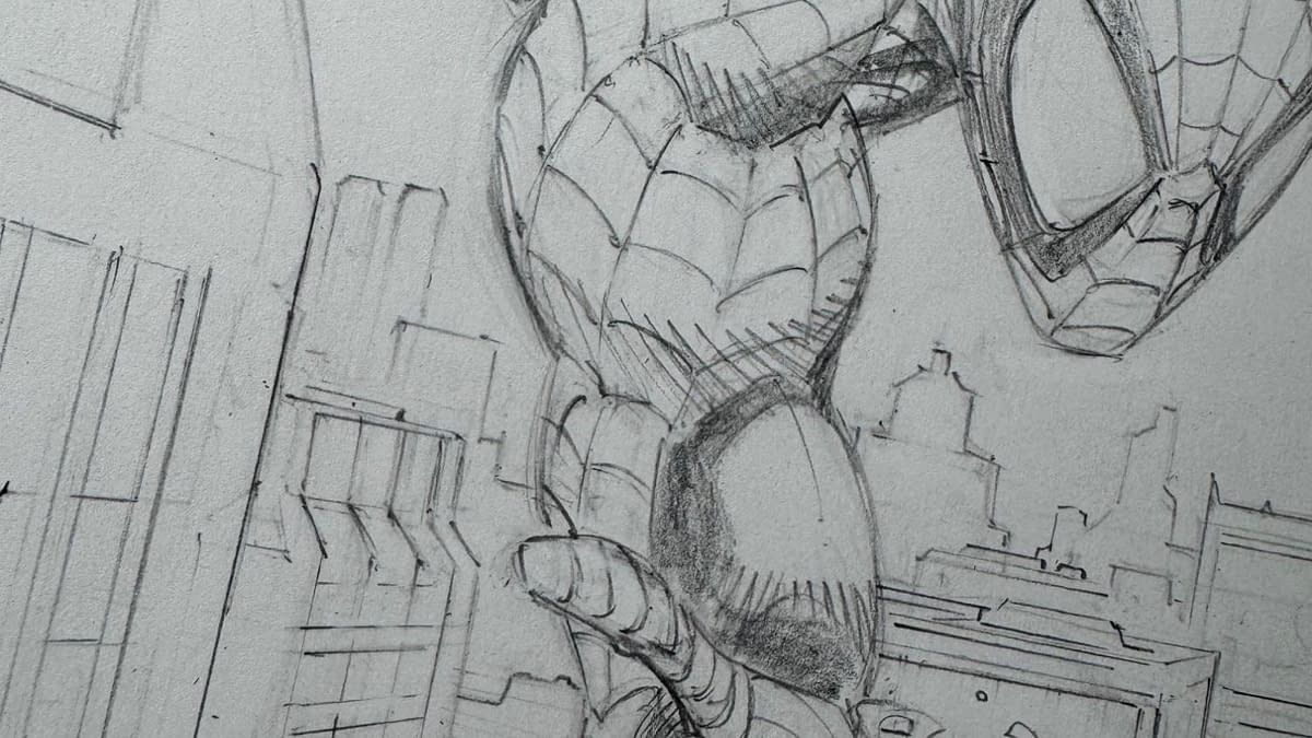 Well Greg Capullo Is Definitely Working On Something Spider-Man...