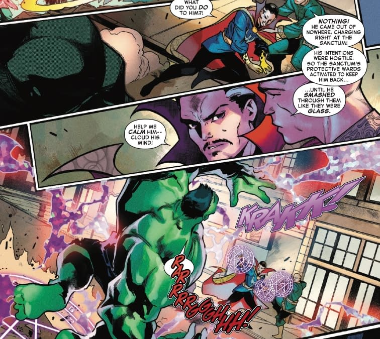 Interior preview page from HULK SMASH EVERYTHING #1 ADAM KUBERT COVER