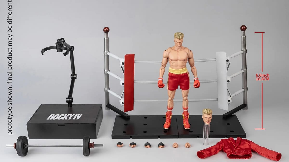 Ivan Drago Enters the Ring with New Hiya Toys Rocky 6” Figure