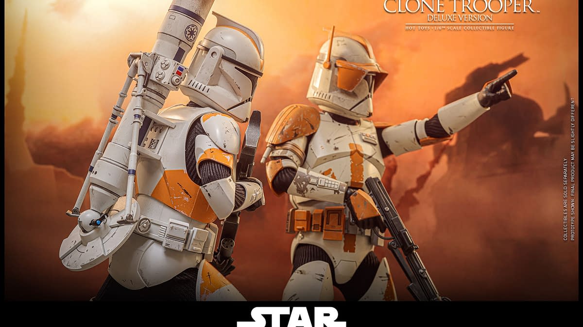 Hot Toys Unveils New 1/6 Scale Star Wars 212th Battalion Clone Trooper