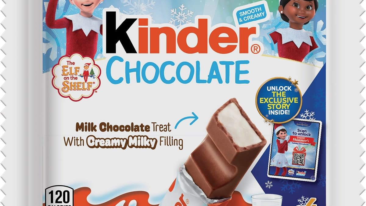 Kinder Partners With Elf On The Shelf For The Holidays