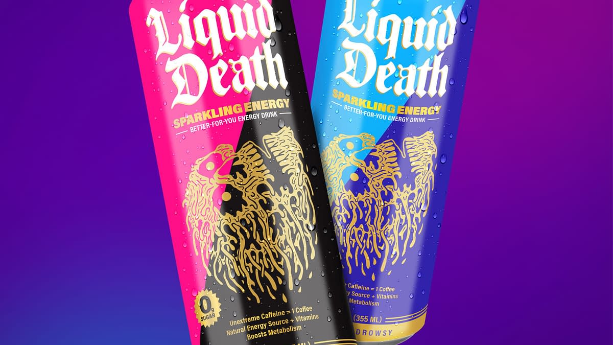 Liquid Death Launches New Sparkling Energy Drink Line