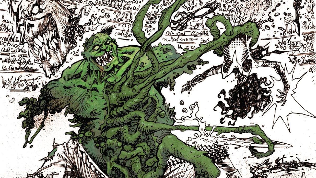 Interior preview page from MARVEL BLACK WHITE AND BLOOD AND GUTS #2 LEINIL YU COVER