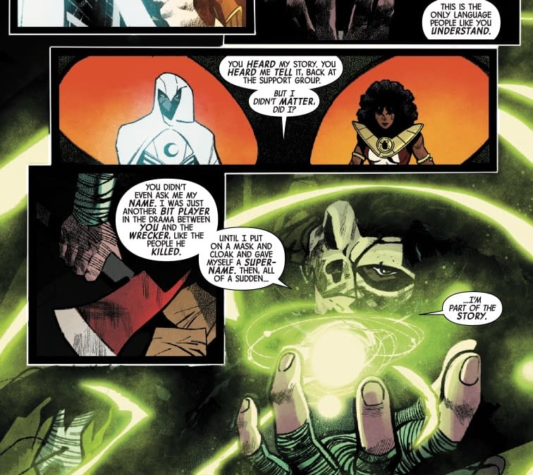 Interior preview page from MOON KNIGHT: FIST OF KHONSHU #14 DAVIDE PARATORE COVER