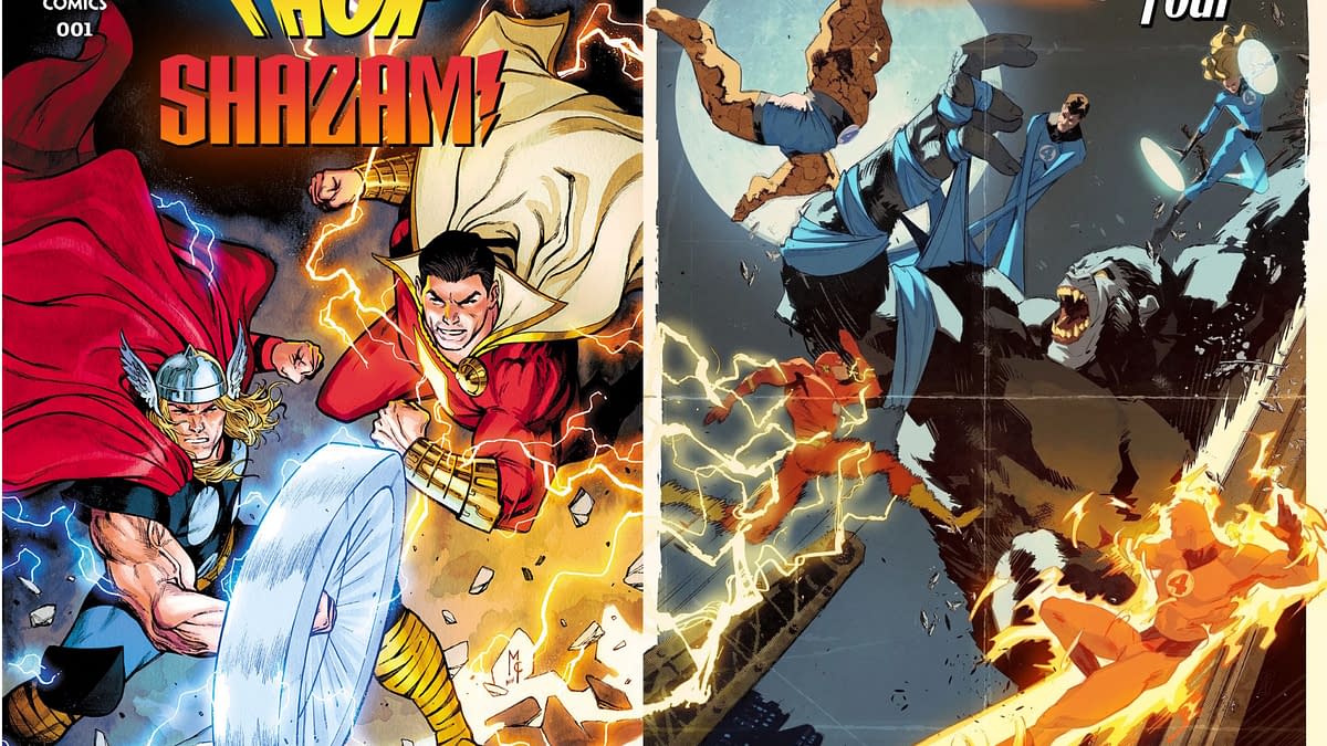 Flash/Fantastic Four And Thor/Shazam, Out Now, Digitally