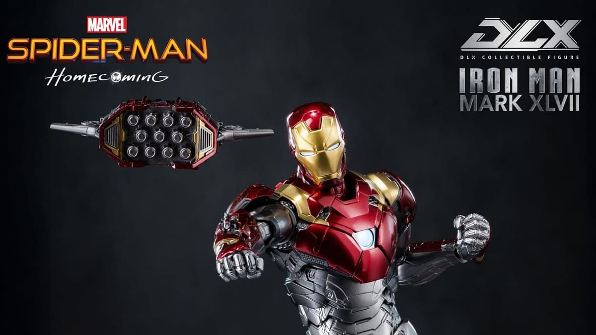 Spider-Man: Homecoming DLX Iron Man Mark 47 Arrives from threezero