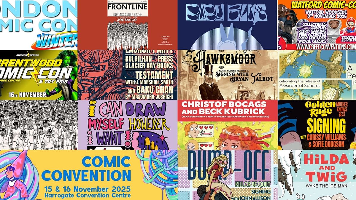 Things To Do In London If You Like Comics In November 2025