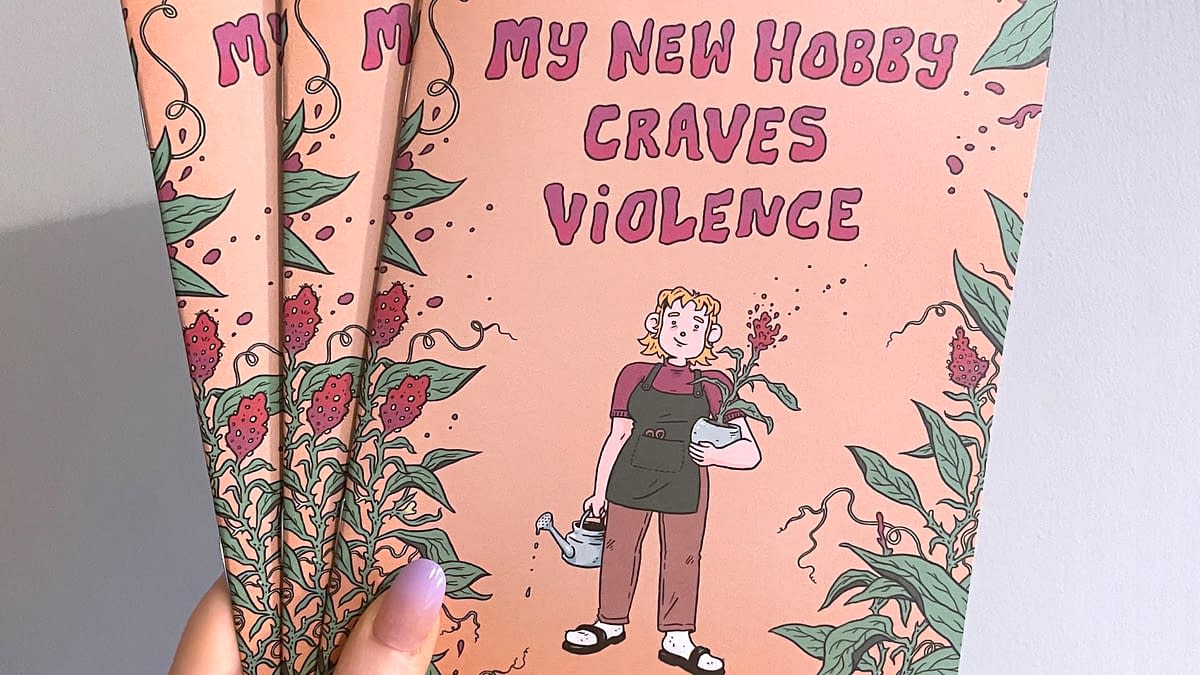 My New Hobby Craves Violence by Kristyna Baczynski, at Thought Bubble
