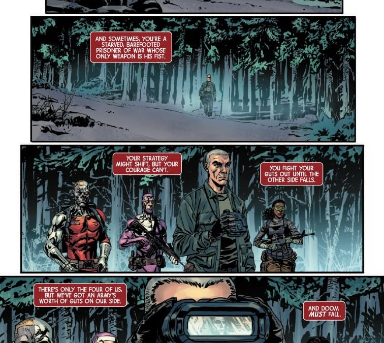 Interior preview page from RED HULK #10 GEOFF SHAW COVER